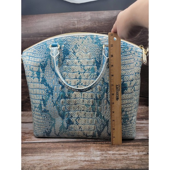 NWT Brahmin large Duxbury Mesmerized Melbourne satchel - Picture 2 of 9